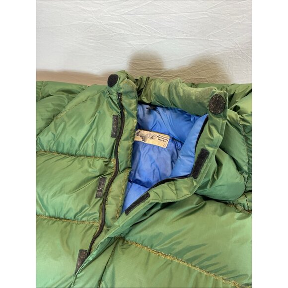 *RARE* Vintage 1970s Marmot Mountain Works Puffer Down Jacket L One person sewn‎ - Picture 3 of 12
